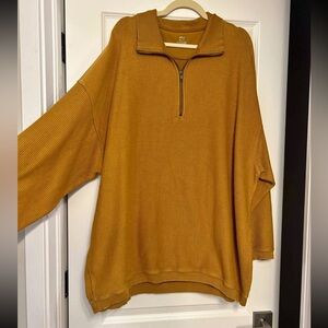 NWT Aerie oversized half zip
